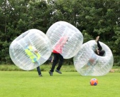 bubble bumpers soccer