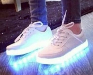 glowing shoes