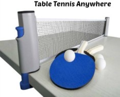 table tennis set